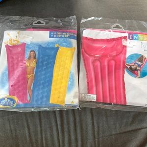 Intex Lot of 2 72”x27” Floats